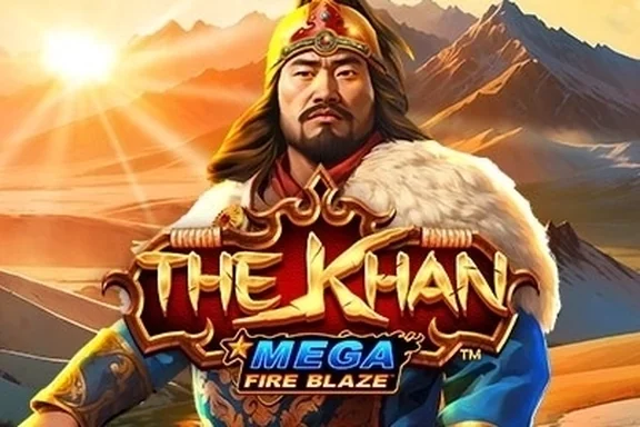 Mega Fire Blaze The Khan slot cover