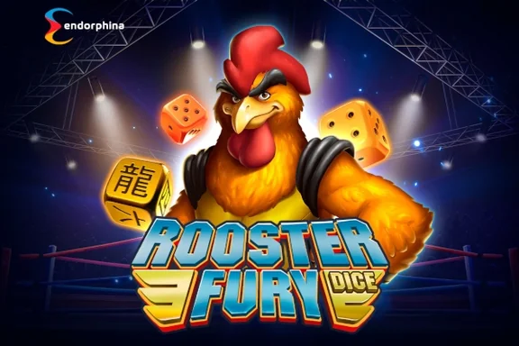 Rooster Fury Dice slot cover
